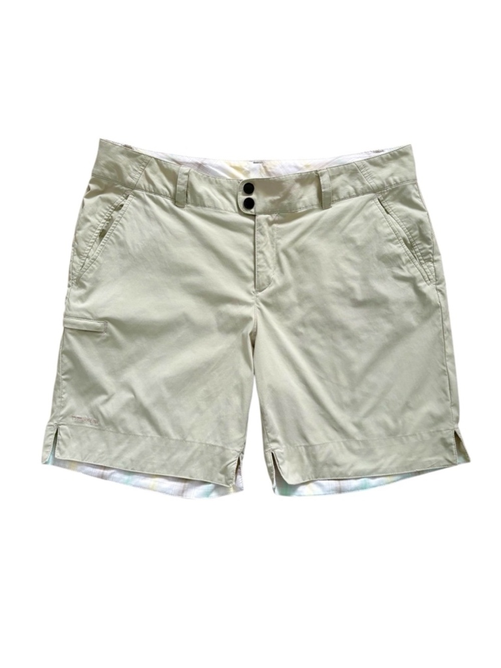 Columbia Titanium Hiking Shorts Soft Green Outdoors Activewear Size 12